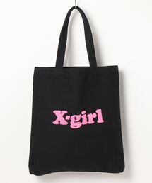 レアアイテム‼️HYS ✖️X-girl コラボ トートバッグリアルレザー黒 X-girl（エックスガール）の「X-girl × HYSTERIC GLAMOUR