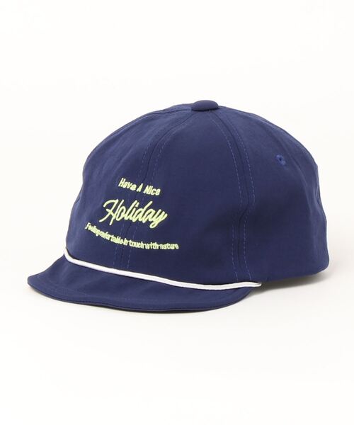 GRIN BUDDY(グリンバディ)の「【GRIN BUDDY/グリンバディ】【キッズ】ホリデーキャップ/Holiday Cap(キャップ・キッズ・ネイビー/オレンジ/ピンク・52cm/54cm)」の1枚目の写真