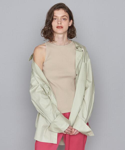 AEWEN MATOPH（イウエン マトフ）の「＜AEWEN MATOPH（イウエン マトフ）＞アメリカンスリーブ タンクトップ（タンクトップ・レディース・ベージュ/ブラウン/ケリー/ブラック・FREE）」の3枚目の写真