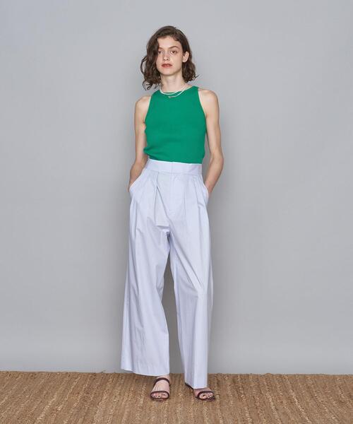 AEWEN MATOPH（イウエン マトフ）の「＜AEWEN MATOPH（イウエン マトフ）＞アメリカンスリーブ タンクトップ（タンクトップ・レディース・ベージュ/ブラウン/ケリー/ブラック・FREE）」の18枚目の写真