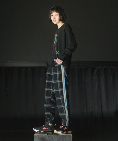 STORAMA(ストラマ)の「SESSIONS L/S T-shirts -Mexican breeder -(Tシャツ/カットソー・メンズ・ホワイト/ブラック・S/M/L)」の12枚目の写真