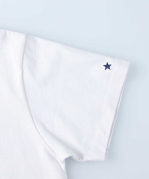 CONVERSE（コンバース）の「【CONVERSE】手書きロゴＴシャツ（Tシャツ/カットソー・レディース・レッド/ホワイト/ブラック・L/M）」の6枚目の写真