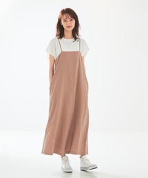 abahouse mavie | レーヨンリネンキャミソールワンピース(ワンピース)