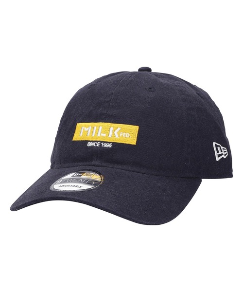 MILKFED.（ミルクフェド）の「MILKFED. x NEW ERA BAR AND 1995 CAP（キャップ・レディース・ブラック/ベージュ/ネイビー/グレー/オフホワイト・ONE SIZE）」の5枚目の写真