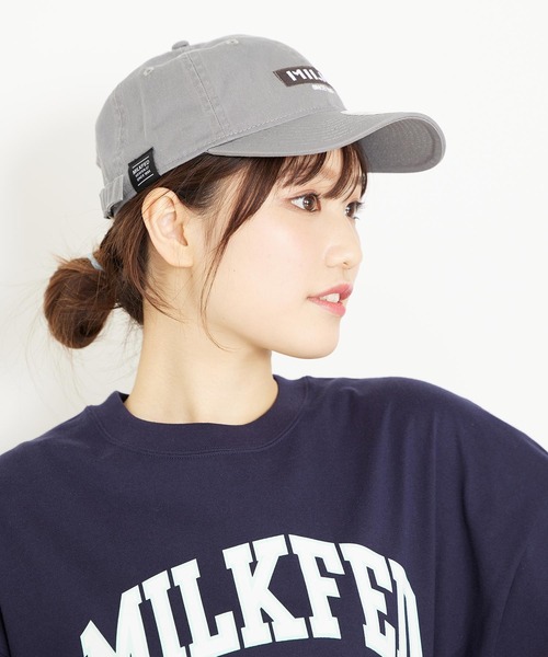 MILKFED.（ミルクフェド）の「MILKFED. x NEW ERA BAR AND 1995 CAP（キャップ・レディース・ブラック/ベージュ/ネイビー/グレー/オフホワイト・ONE SIZE）」の8枚目の写真
