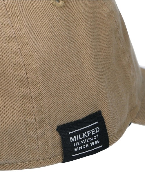 MILKFED.（ミルクフェド）の「MILKFED. x NEW ERA BAR AND 1995 CAP（キャップ・レディース・ブラック/ベージュ/ネイビー/グレー/オフホワイト・ONE SIZE）」の14枚目の写真