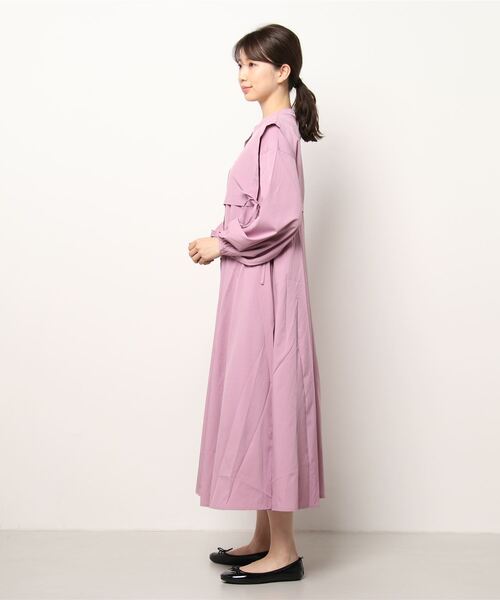 【TODAYFUL】バンドカラー ロングシャツワンピース アイボリー　M 楽天市場】【期間限定！最大50％OFFクーポン対象】ロング