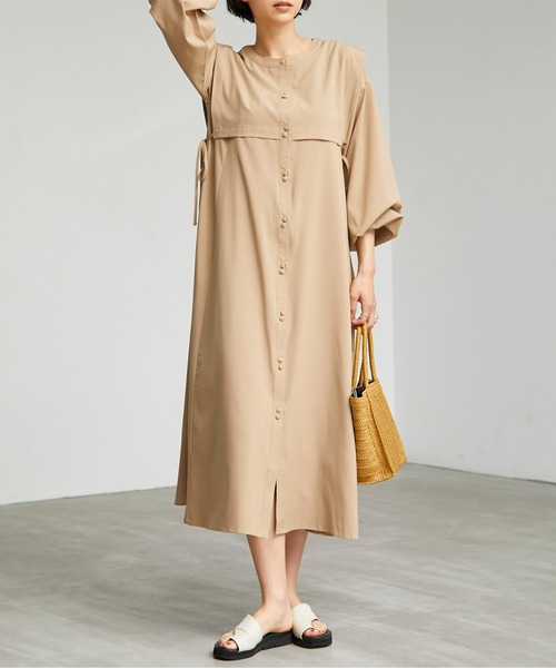 ECRIRE（エクリール）の「【yun_wearコラボ】バンドカラーロング