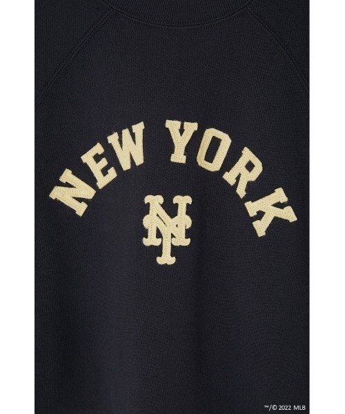 MOUSSY(マウジー)の「MLB CROPPED TOP J(その他トップス・レディース・ネイビー/杢グレー/ライトブラック・FREE)」の6枚目の写真