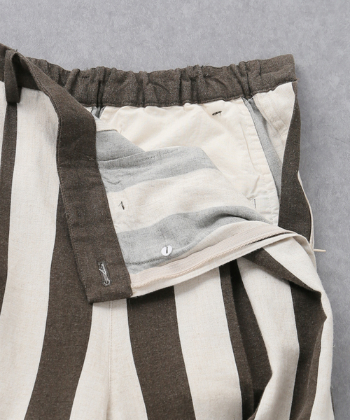 FRAMeWORK（フレームワーク）の「レーヨンリネンストライプパンツ（その他パンツ・レディース・ベージュ・40/38/36）」の18枚目の写真