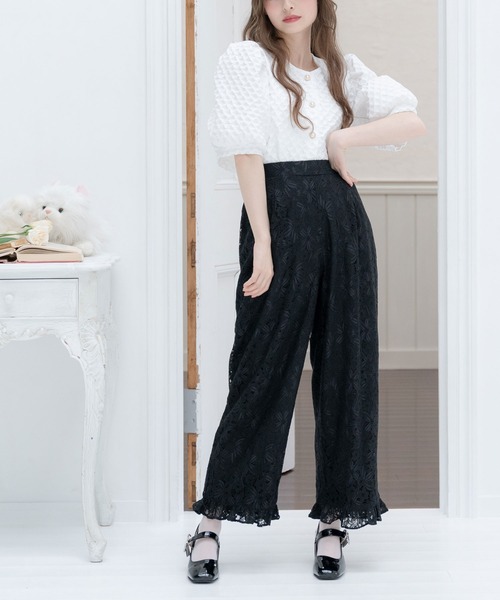 DearMyLoveRose（ディアマイラブローズ）の「総レースガーリーロングパンツ（その他パンツ・レディース・ホワイト/ブラック/ベビーピンク/ブルー・MEDIUM/LARGE/XX-LARGE/X-LARGE）」の20枚目の写真