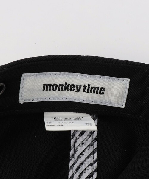 MONKEY TIME（モンキータイム）の「ツイル パネル キャップ（キャップ・メンズ・ダークグレー/ベージュ/ブラック・FREE）」の17枚目の写真