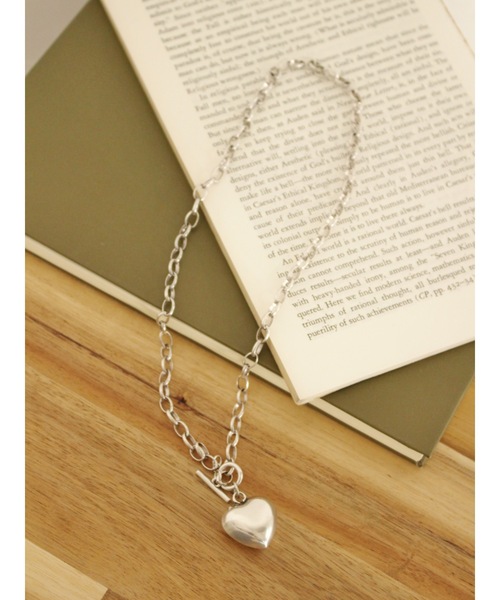 JUMELLE（ジュメロ）の「シルバーハートネックレス（ネックレス・レディース・シルバー・FREE）」の15枚目の写真