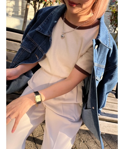 JUMELLE（ジュメロ）の「シルバーハートネックレス（ネックレス・レディース・シルバー・FREE）」の4枚目の写真