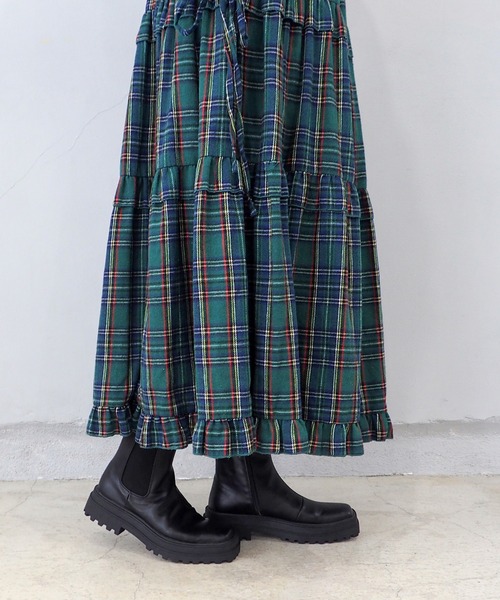 byあしながおじさん（バイアシナガオジサン）の「厚底サイドゴアブーツ　8710378（ブーツ・レディース・ブラック/グレー/アイボリー/ダークブラウン/ブラック系その他・LL/S/M/L）」の22枚目の写真