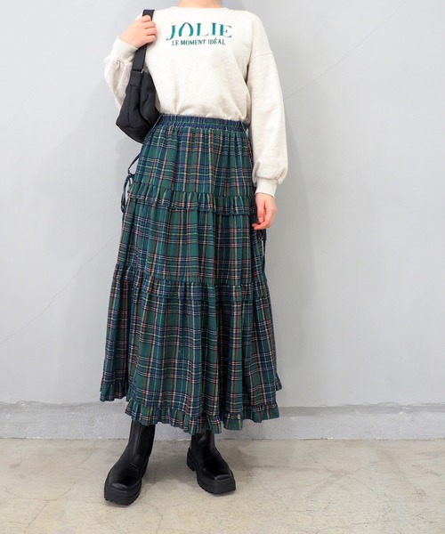 byあしながおじさん（バイアシナガオジサン）の「厚底サイドゴアブーツ　8710378（ブーツ・レディース・ブラック/グレー/アイボリー/ダークブラウン/ブラック系その他・LL/S/M/L）」の17枚目の写真