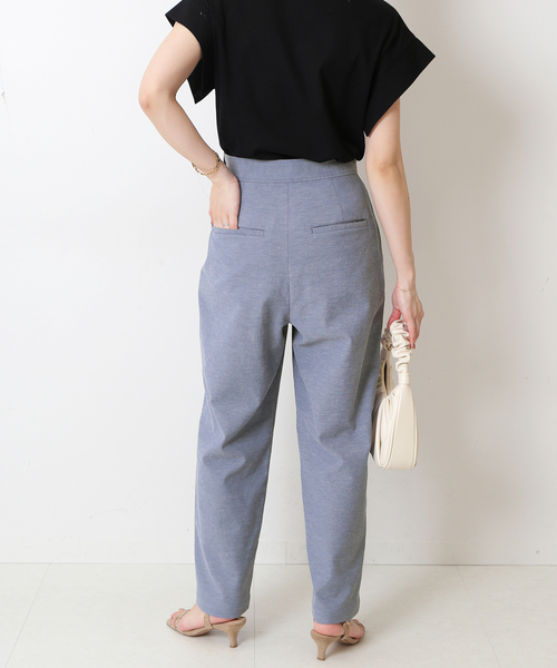 SLOBE IENA(スローブイエナ)の「ストレートドライパンツ(その他パンツ・レディース・ネイビー/アイボリー・38/36)」の17枚目の写真