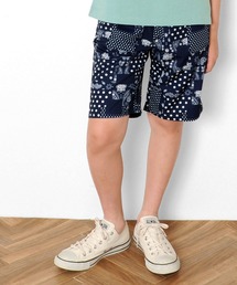 GLAZOS | さらパン・総柄イージーハーフパンツ【セットアップ対応】(その他パンツ)