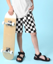 GLAZOS | さらパン・総柄イージーハーフパンツ【セットアップ対応】(その他パンツ)