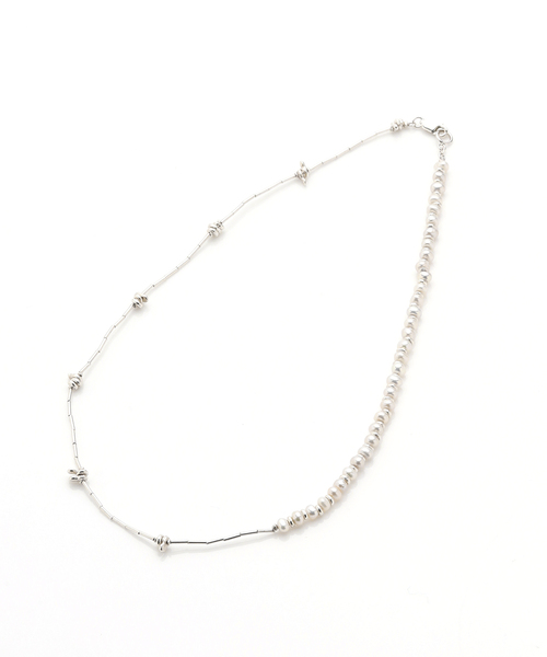 IENA(イエナ)の「JAMIRAY SILVER BEADS SHORT ネックレス(ネックレス・レディース・シルバー・FREE)」の8枚目の写真