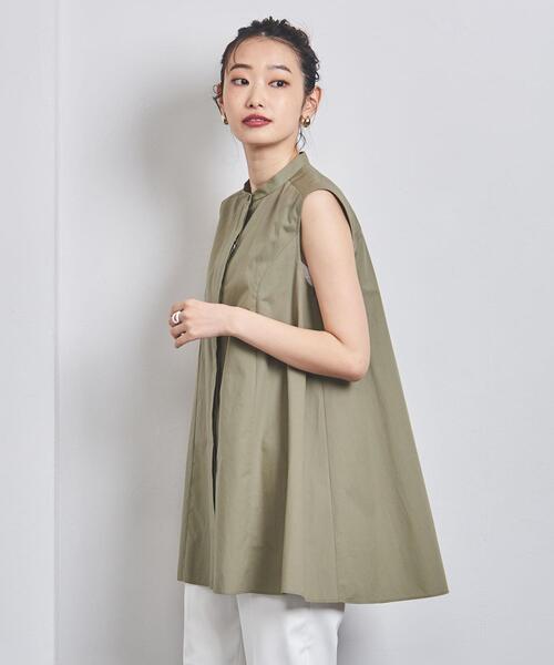 UNITED ARROWS（ユナイテッドアローズ）の「バンドカラー ノースリーブ