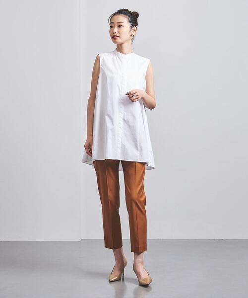 UNITED ARROWS（ユナイテッドアローズ）の「バンドカラー ノースリーブ 