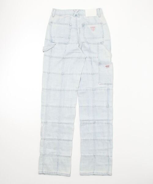 Guess（ゲス）の「GUESS Originals Windowpane Carpenter Denim Pants（デニムパンツ・レディース・ライトブルー・25inch/26inch/24inch/27inch）」の11枚目の写真