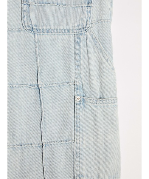 Guess（ゲス）の「GUESS Originals Windowpane Carpenter Denim Pants（デニムパンツ・レディース・ライトブルー・25inch/26inch/24inch/27inch）」の7枚目の写真