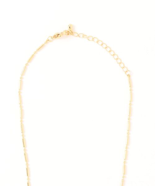 LAC-VERT（ラック・ヴェール）の「スクエアシェルネックレス（ネックレス・レディース・ゴールド・FREE）」の10枚目の写真