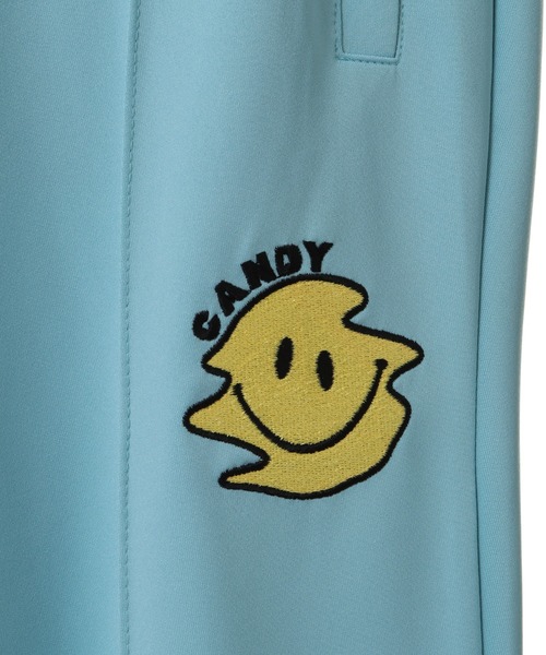 Candy Stripper（キャンディストリッパー）の「DISTORTED SMILE TRACK パンツ（その他パンツ・レディース・ブラック/パープル/ライトブルー・2）」の10枚目の写真