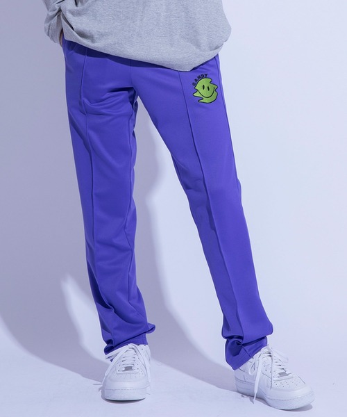 Candy Stripper（キャンディストリッパー）の「DISTORTED SMILE TRACK パンツ（その他パンツ・レディース・ブラック/パープル/ライトブルー・2）」の15枚目の写真