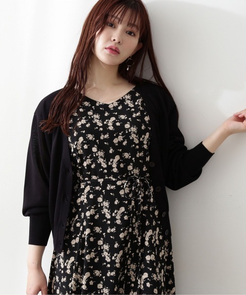 PROPORTION BODY DRESSING（プロポーションボディドレッシング）の「シアーカーデ / 1212274501（カーディガン/ボレロ・レディース・ブラック/ホワイト/パープル・FREE）」の11枚目の写真