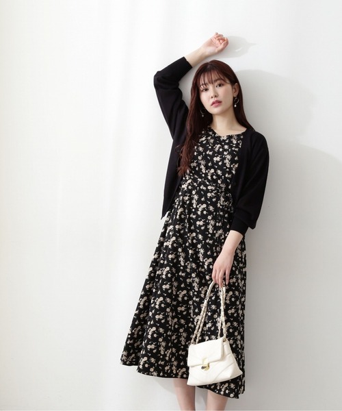 PROPORTION BODY DRESSING（プロポーションボディドレッシング）の「シアーカーデ / 1212274501（カーディガン/ボレロ・レディース・ブラック/ホワイト/パープル・FREE）」の12枚目の写真