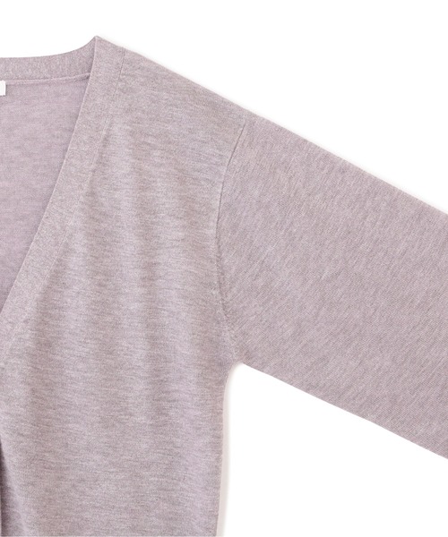 PROPORTION BODY DRESSING（プロポーションボディドレッシング）の「シアーカーデ / 1212274501（カーディガン/ボレロ・レディース・ブラック/ホワイト/パープル・FREE）」の19枚目の写真