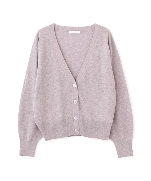 PROPORTION BODY DRESSING（プロポーションボディドレッシング）の「シアーカーデ / 1212274501（カーディガン/ボレロ・レディース・ブラック/ホワイト/パープル・FREE）」の16枚目の写真