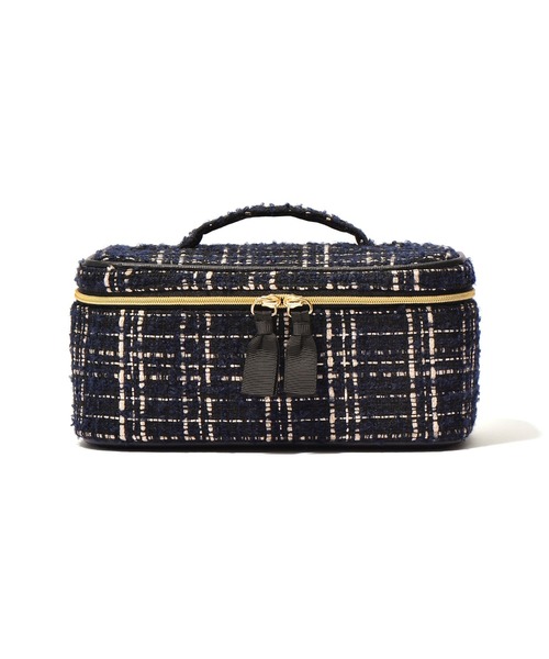 ツイード バニティポーチ S ブラック（ポーチ）｜Francfranc（フラン