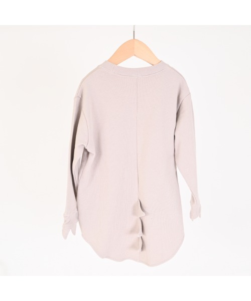 nicohrat（ニコフラート）の「ニコフラート 恐竜トレーナー（スウェット・キッズ・グレー/チャコールグレー・100cm/120cm/140cm/130cm/110cm/90cm）」の7枚目の写真