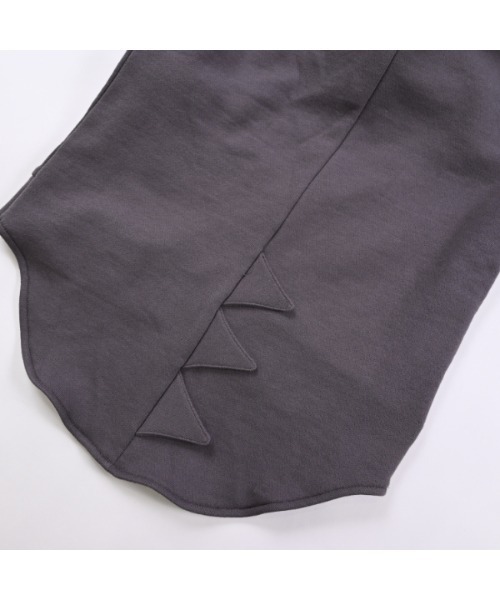 nicohrat（ニコフラート）の「ニコフラート 恐竜トレーナー（スウェット・キッズ・グレー/チャコールグレー・100cm/120cm/140cm/130cm/110cm/90cm）」の13枚目の写真