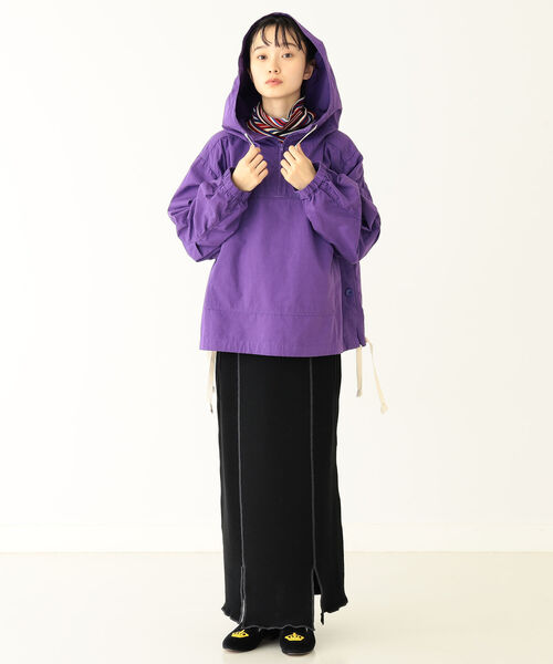 【みな】今季購入1回のみ着用】BEAMSBOYサイドボタンアノラック みな様専用】今季購入1回のみ着用】BEAMSBOYサイドボタン