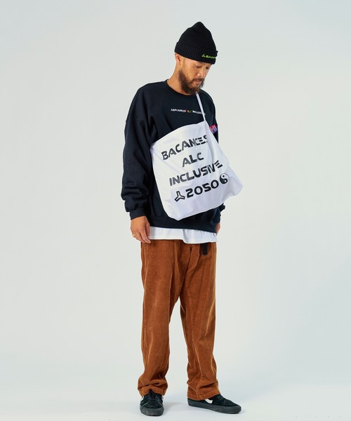 AlexanderLeeChang(アレキサンダーリーチャン)の「AlexanderLeeChang アレキサンダーリーチャン / BLC SACOCHE BACANCESコラボレーションサコッシュ ショルダーバッグ / BC052204(ショルダーバッグ・メンズ・ホワイト・ONE SIZE)」の6枚目の写真