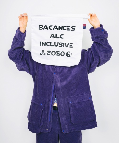 AlexanderLeeChang(アレキサンダーリーチャン)の「AlexanderLeeChang アレキサンダーリーチャン / BLC SACOCHE BACANCESコラボレーションサコッシュ ショルダーバッグ / BC052204(ショルダーバッグ・メンズ・ホワイト・ONE SIZE)」の9枚目の写真