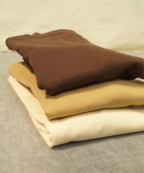 BROOKLYN OVERALL（ブルックリンオーバーオール）の「スウェット（スウェット・メンズ・ダークブラウン/ベージュ/オフホワイト・MEDIUM/LARGE）」の21枚目の写真