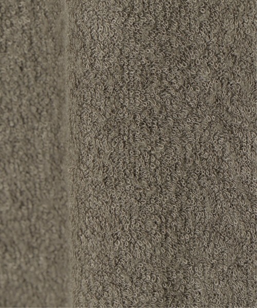 sleeping.com（スリーピングドットコム）の「オリジナルの香り付き素材 メンズ・ゆるふわダブルパイルカットソージップアップパーカー（ルームウェア/パジャマ・メンズ・ネイビー/ベージュ/オリーブ/ライトグレー/スカイブルー・ﾌﾘ-）」の17枚目の写真