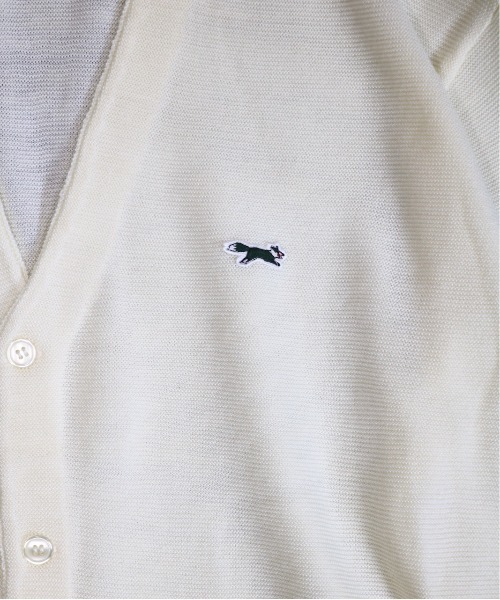 PENNEYS(ぺニーズ)の「PENNEY'S/ペニーズ THE FOX CARDIGAN フォックスカーディガン(ユニセックス)(カーディガン/ボレロ・メンズ・ライトグリーン/ホワイト/ネイビー/ブラック/グリーン/レッド系/マスタード/ブルー系/グリーン系/ベージュ系・LARGE/MEDIUM/SMALL/X-SMALL)」の21枚目の写真