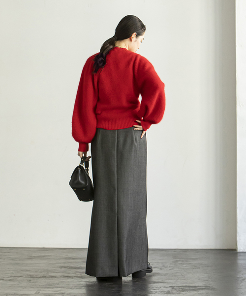 今季新品タグ付き Noble 片畦ノースリーブニット 今季新品タグ付き Noble 片畦ノースリーブニット 追加》片畦