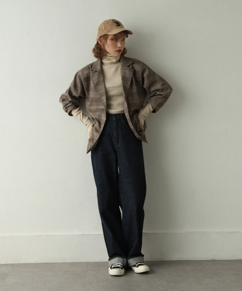 Chillfar(チルファー)の「カラーハイネックニット(ニット/セーター・レディース・ブラック/ブラウン/レッド/ピンク/イエロー/オレンジ/ブルー/グリーン/アイボリー/グレー・FREE)」の18枚目の写真