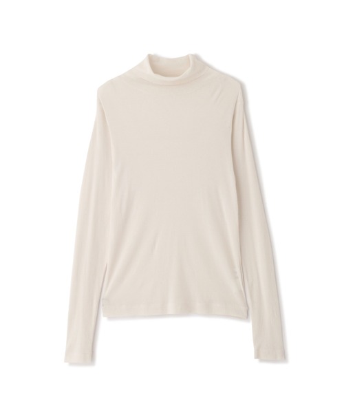 human woman（ヒューマンウーマン）の「◆シアータートルカットソー（Tシャツ/カットソー・レディース・ピンク/ホワイト系その他/イエロー/ブルー/チャコールグレー・MEDIUM）」の21枚目の写真