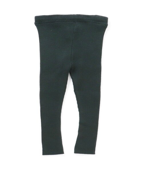 apres les cours（アプレレクール）の「リブニットレギンス（レギンス/スパッツ・キッズ・グレー/アイボリー/ブラウン/グリーン・120/80/90/130/110/100）」の12枚目の写真