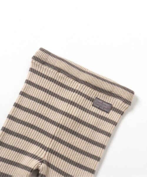 apres les cours（アプレレクール）の「リブニットレギンス（レギンス/スパッツ・キッズ・グレー/アイボリー/ブラウン/グリーン・120/80/90/130/110/100）」の20枚目の写真