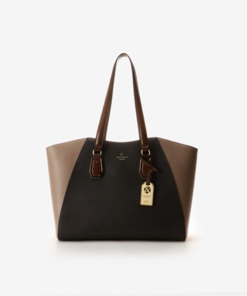 & chouette（アンドシュエット）の「アイコンチャーム A4トートバッグ（トートバッグ・レディース・ワインレッド/ピンク/グレイッシュベージュ/ブラウン・FREE）」の22枚目の写真